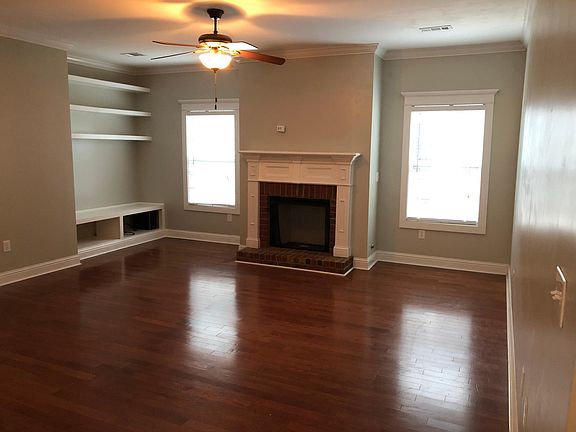 Living Room with built ins