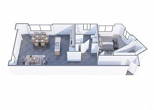Floor plan Union