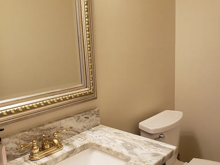 Half bath on main level