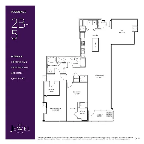 Floor plan 2B-5
