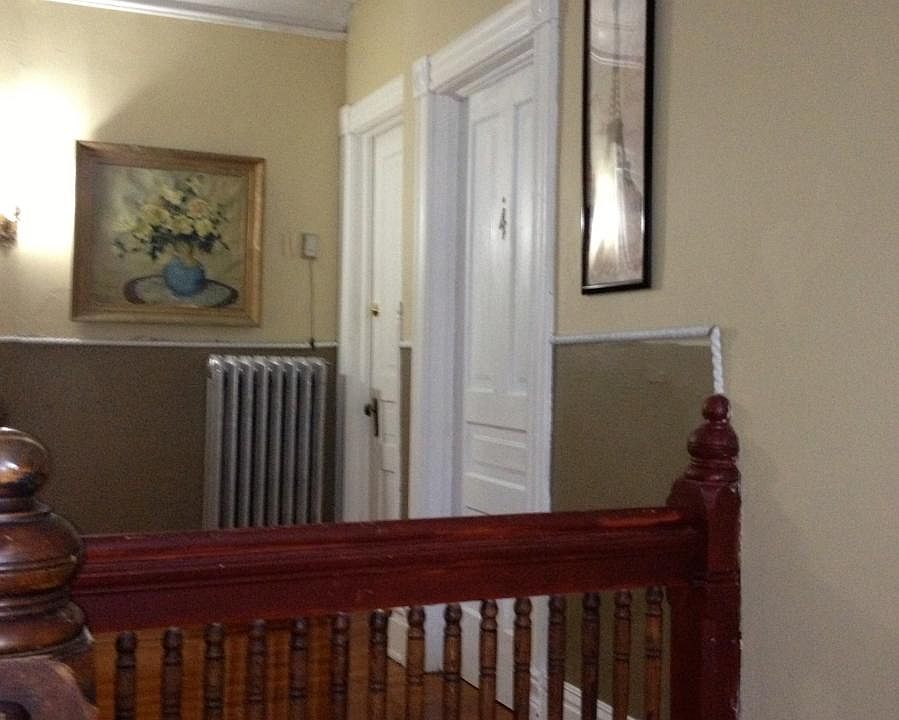 landing in front of apartment