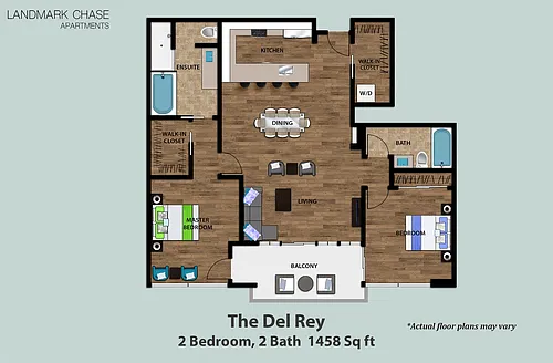 Floor plan The Del Rey