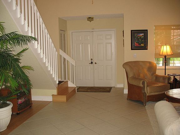 Welcoming front entrance