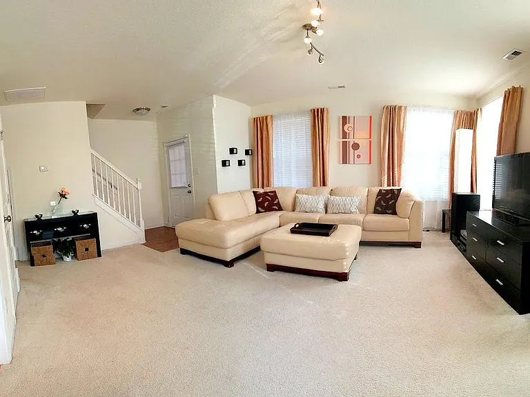 Living Room Furnished Example - First Floor
