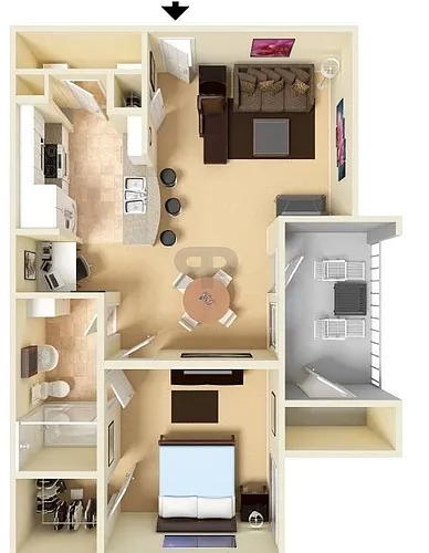 Floor plan Seville
