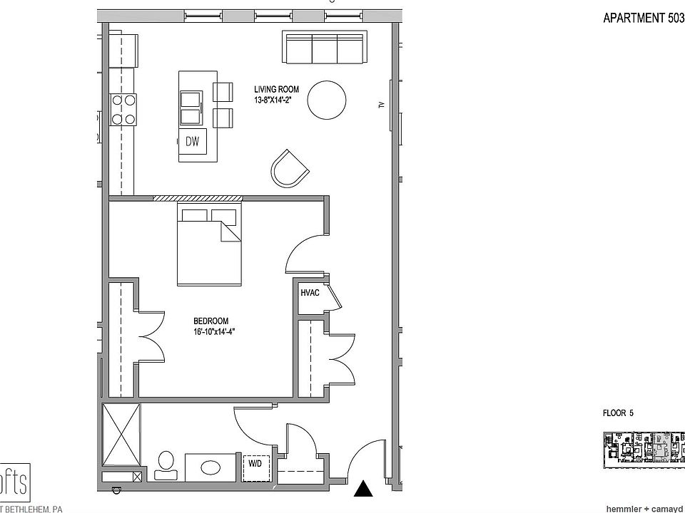 2nd image of 321 Adams St Unit 503