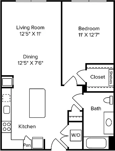 Floor plan A6