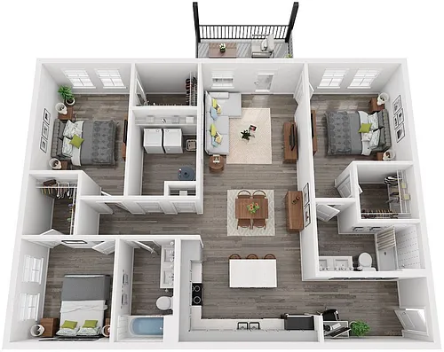 Floor plan Spoonbill