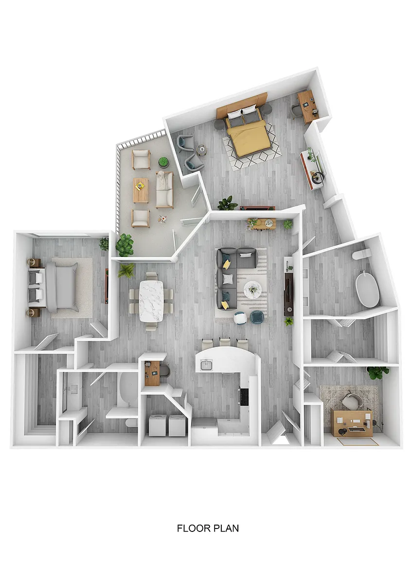 Floor plan Big Tex