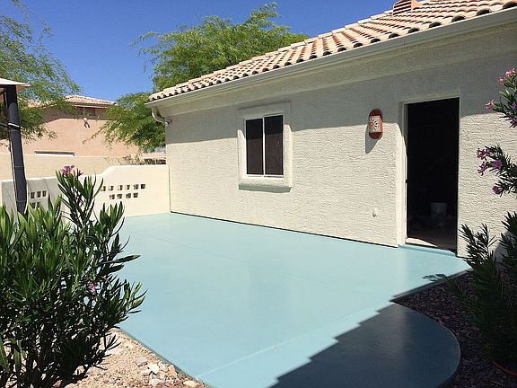Rear Patio