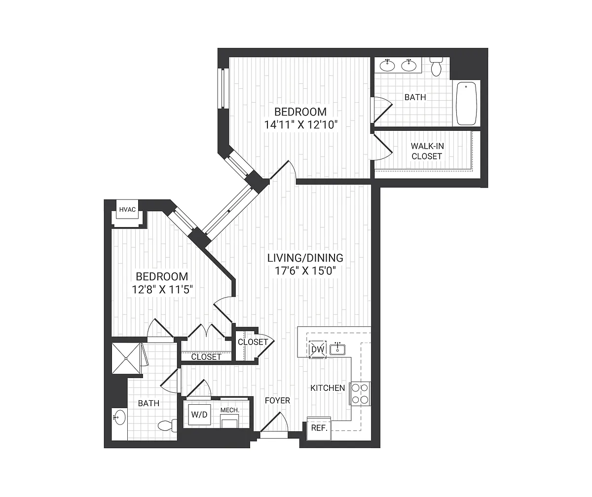 Floor plan B3