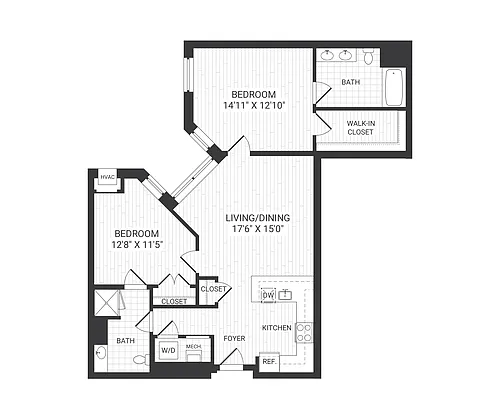 Floor plan B3