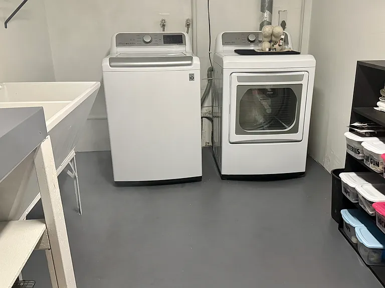 Laundry area