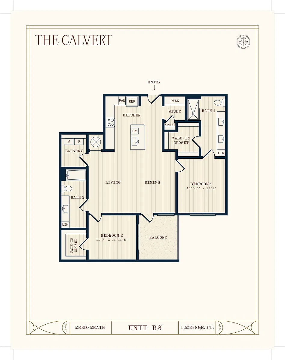 Floor plan B3
