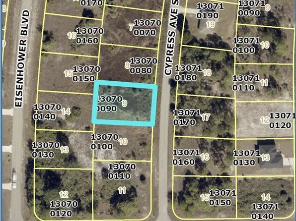 634 CYPRESS AVENUE S LOT 9, LEHIGH ACRES, FL 33974