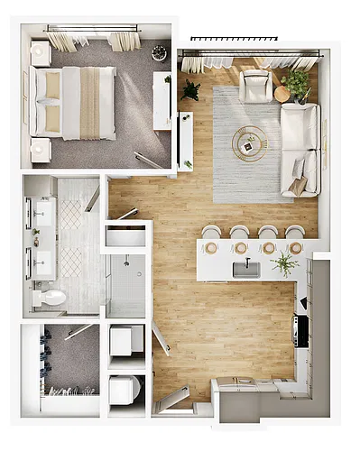 Floor plan A1.2 ADA
