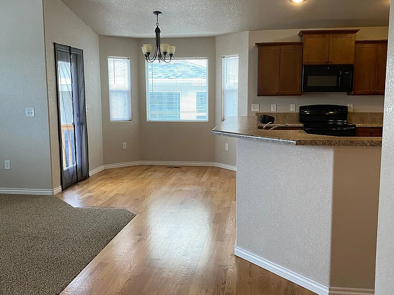 Open Kitchen and Dining Room
