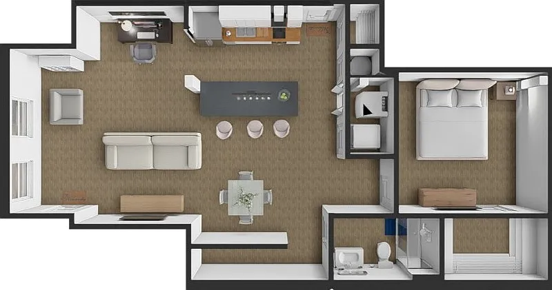 3 bed, 1800 sqft, $4,400 — Photo 2