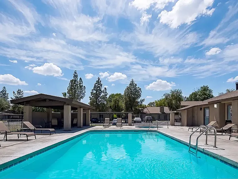 Resort-Style Pool at Camelot Apartments in Yuma, AZ