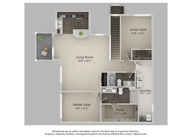 Floor plan I4