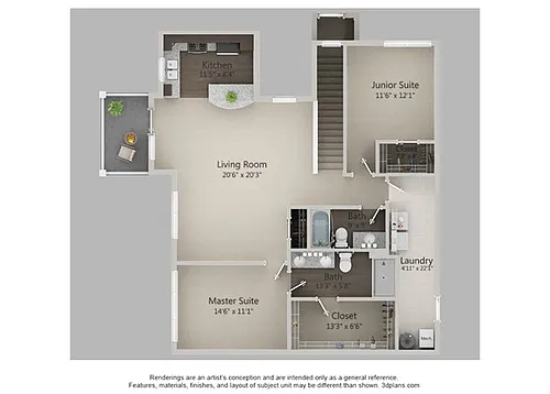 Floor plan I4