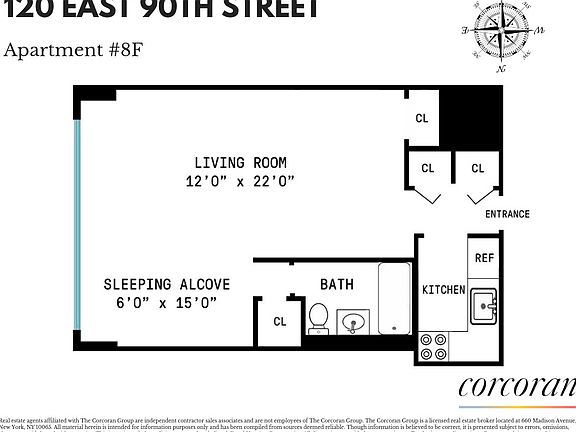 3rd image of 120 E 90th St APT 8F