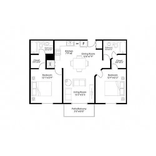 Floor plan B9R