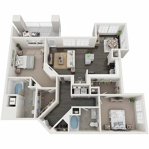 Floor plan Jack Pine