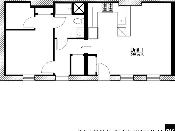 2nd image of 56 E McMicken Ave APT 1