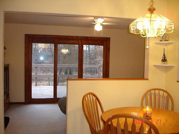 Eat in Kitchen with a Great View of the Outdoors.  New Kitchen w/Granite Sink