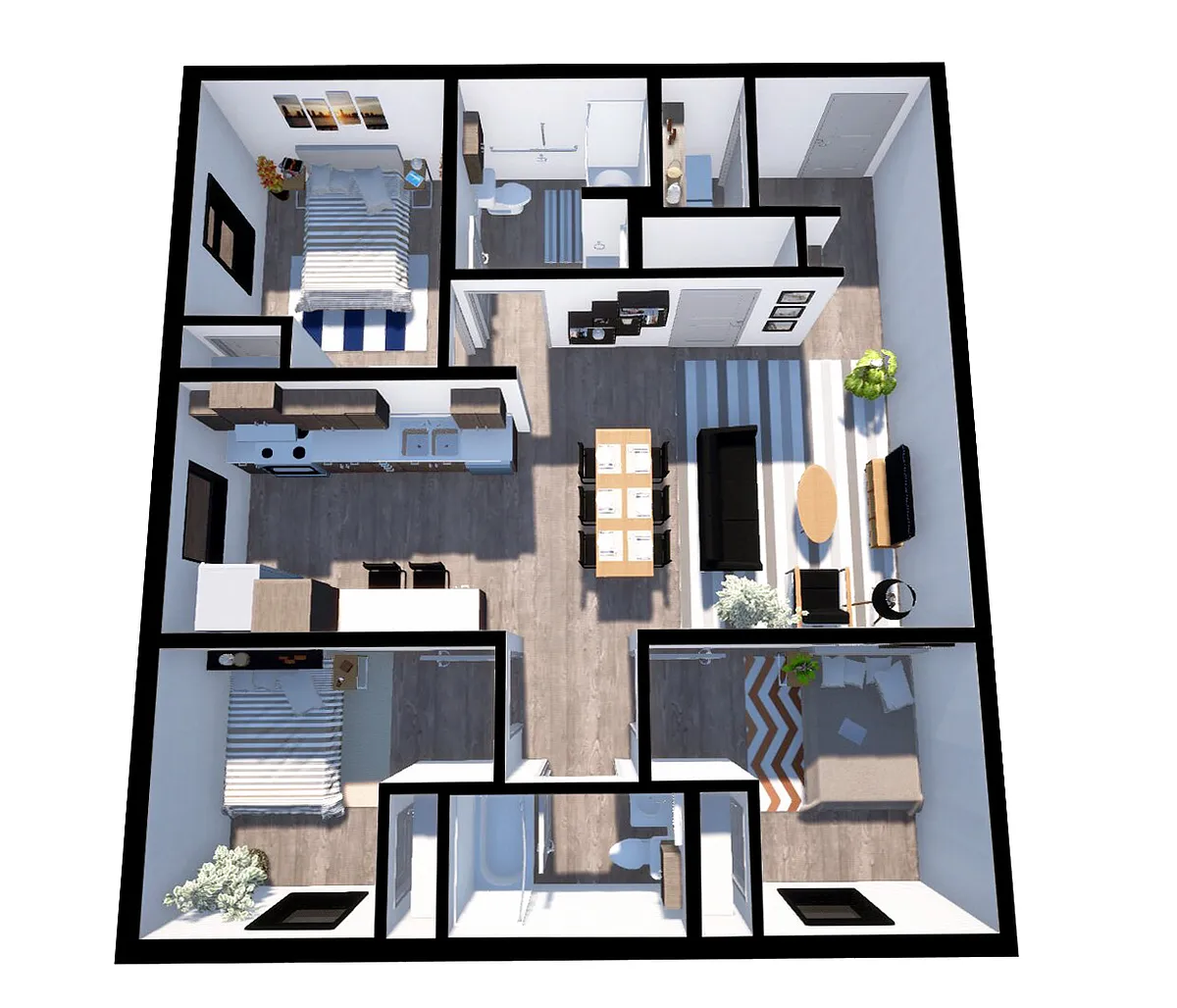 Floor plan C1