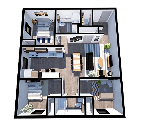 Floor plan C1