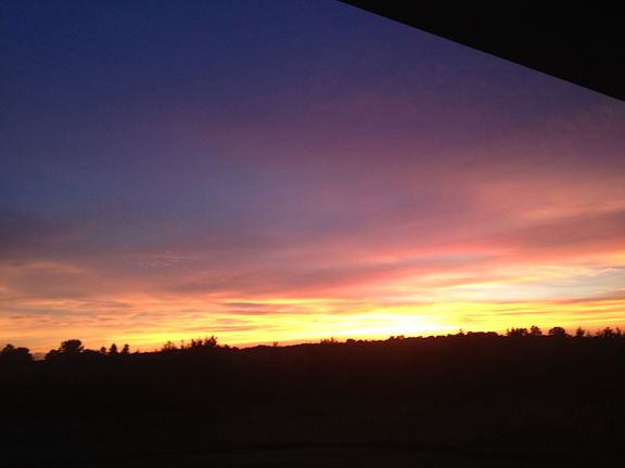 View off the front porch!