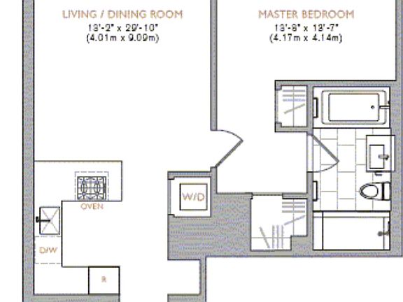 2nd image of 101 Warren St APT 840