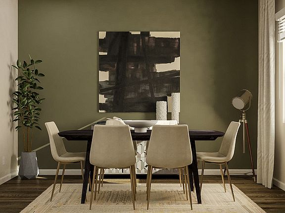 Dining area - These images may be representative and include after market items.