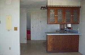 dining into kitchen