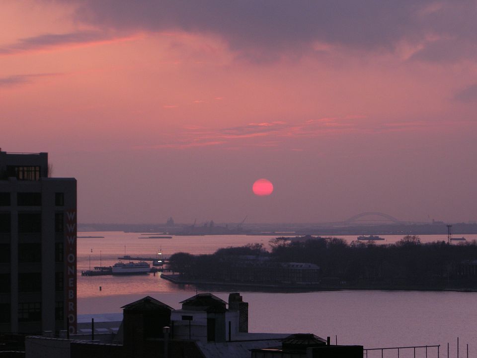 Sunset View from Apartment