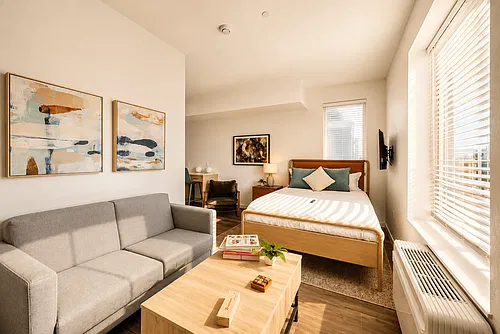 Floor plan Penthouse Studio 1BA