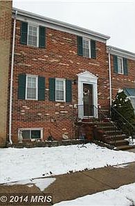 Elegant three level brick townhouse.
