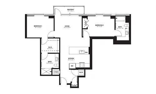 Floor plan 2D2