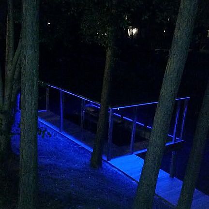 Night life on the lake