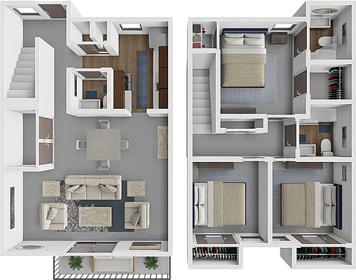 Floor plan Ardsley Townhome