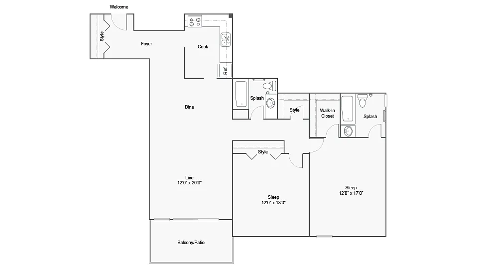 Floor plan Concord