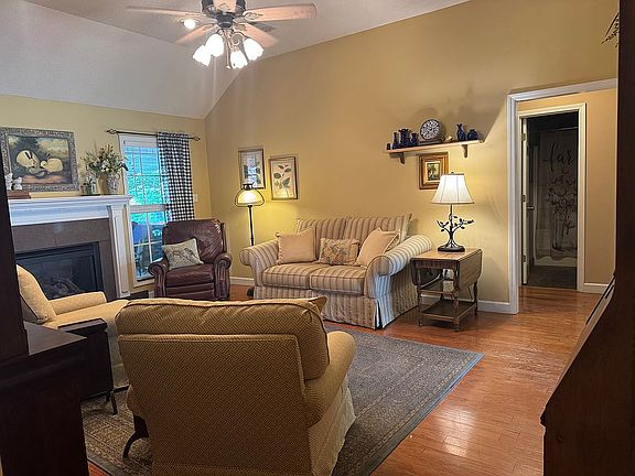 Family room from kitchen