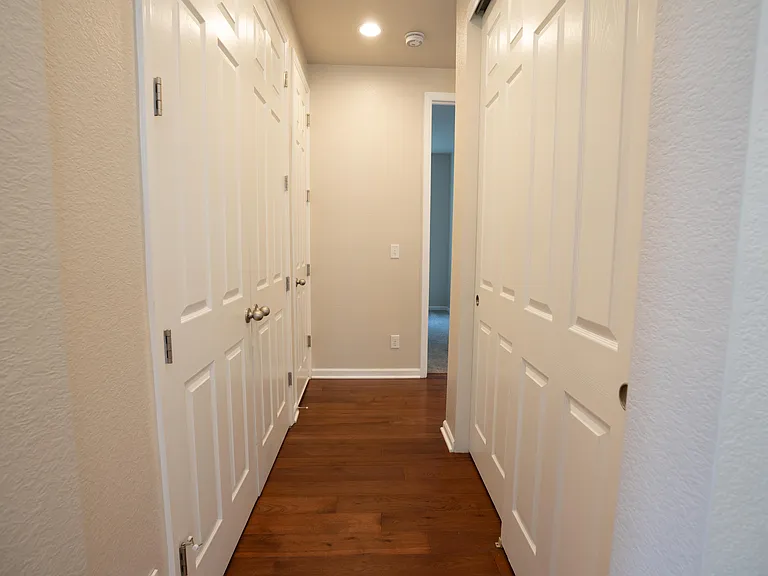 Main Hall to Laundry and Bedrooms