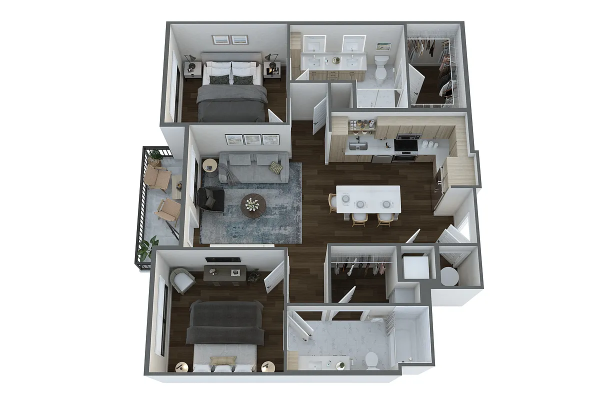 Floor plan King