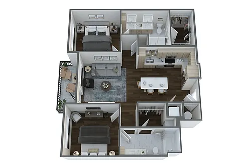 Floor plan King
