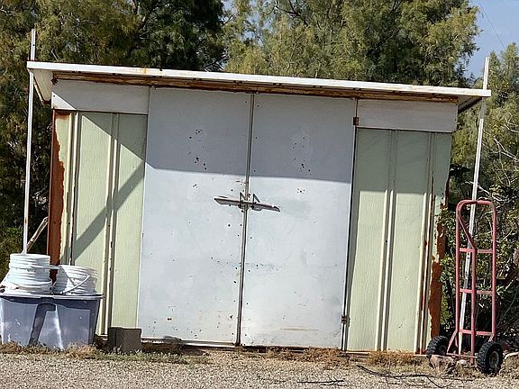 Water pump shed