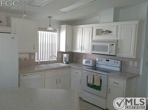 Immaculate and ample kitchen.