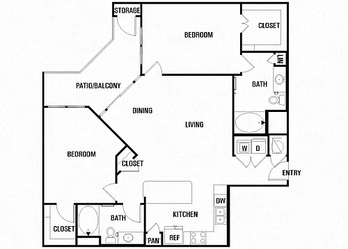 Floor plan B6